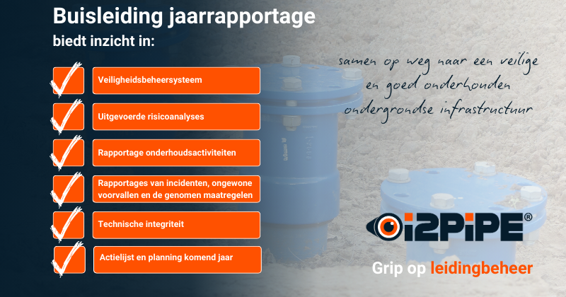 Grip op leidingbeheer: de Buisleidingjaarrapportage