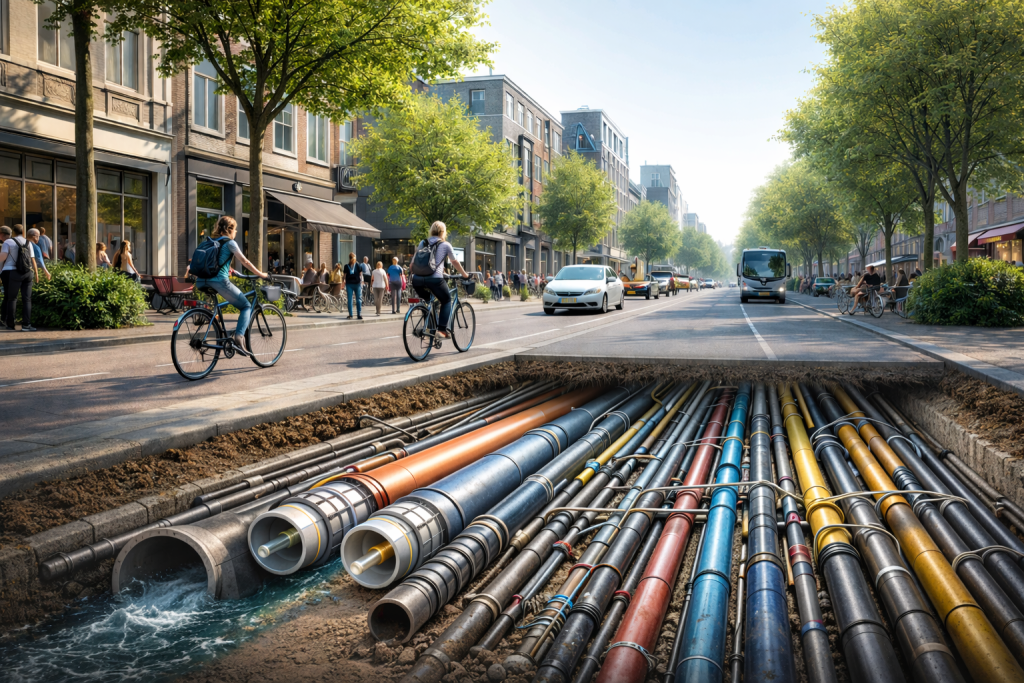 Energietransitie en ondergrondse leidingen: wat verandert er werkelijk?